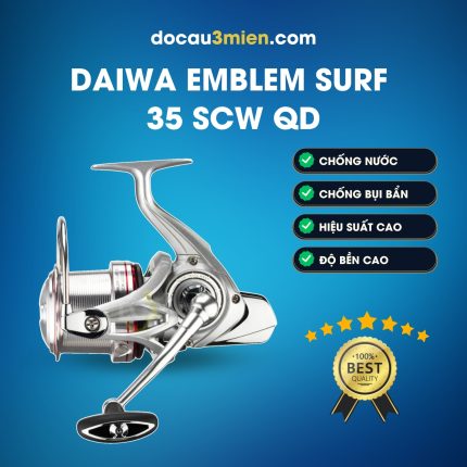 Ứng Dụng Máy Câu Đứng Daiwa Emblem Surf SCW QD