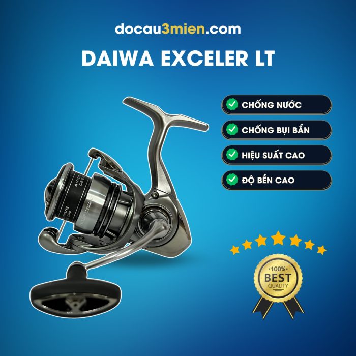 Ứng Dụng Máy Đứng Câu Lure Daiwa Exceler LT