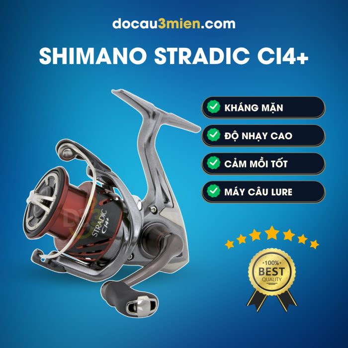 Ứng Dụng Máy Câu Đứng Shimano Stradic CI4+