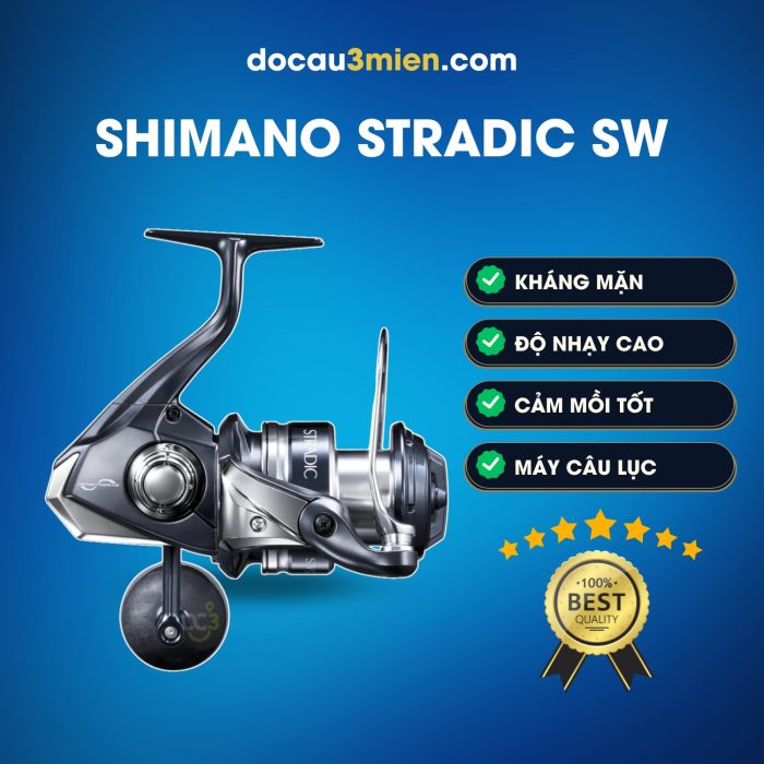 Ứng Dụng Máy Câu Đứng Shimano Stradic SW