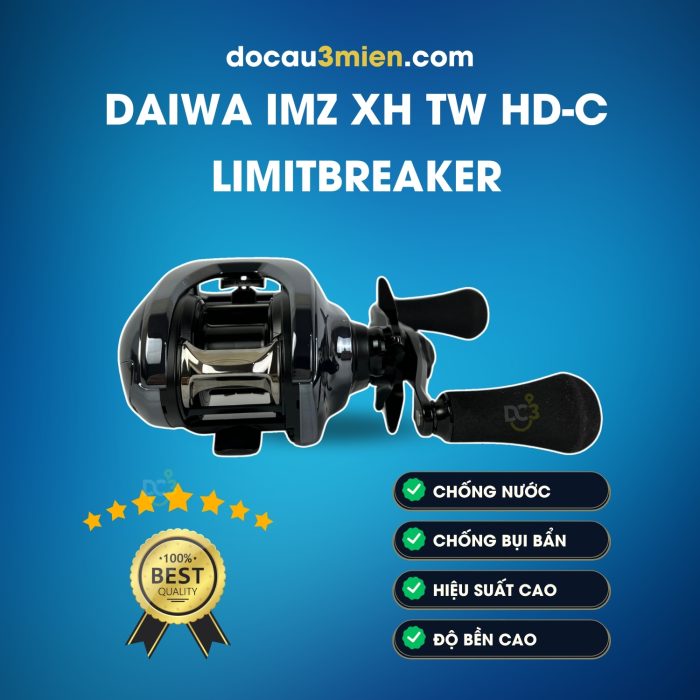 Ứng Dụng Thông Số Kĩ Thuật Máy Câu Ngang Daiwa IMZ XH TW HD-C LimitBreaker