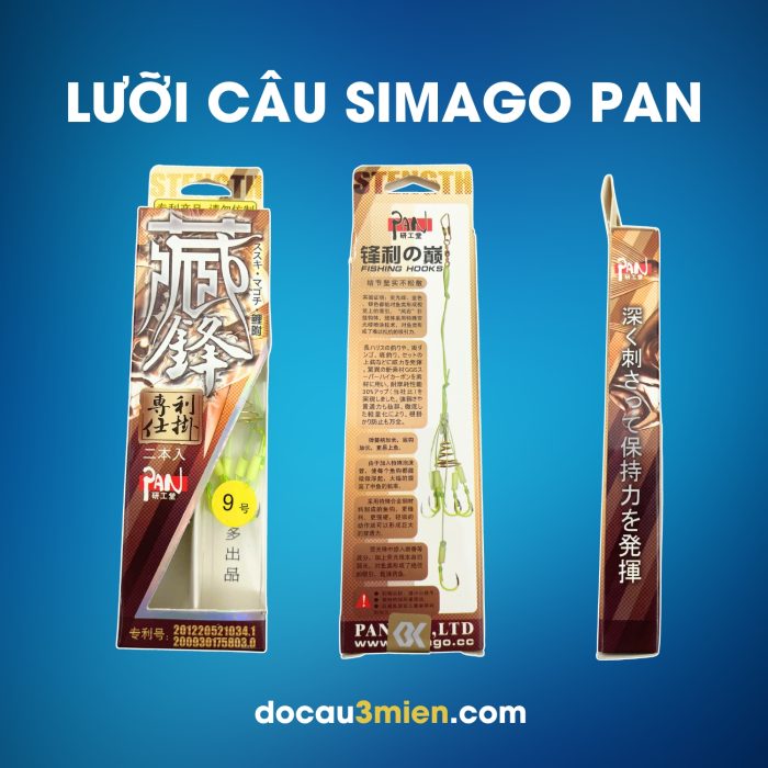 Bao Bì Lưỡi Câu Cá Lăng Xê Simago Pan