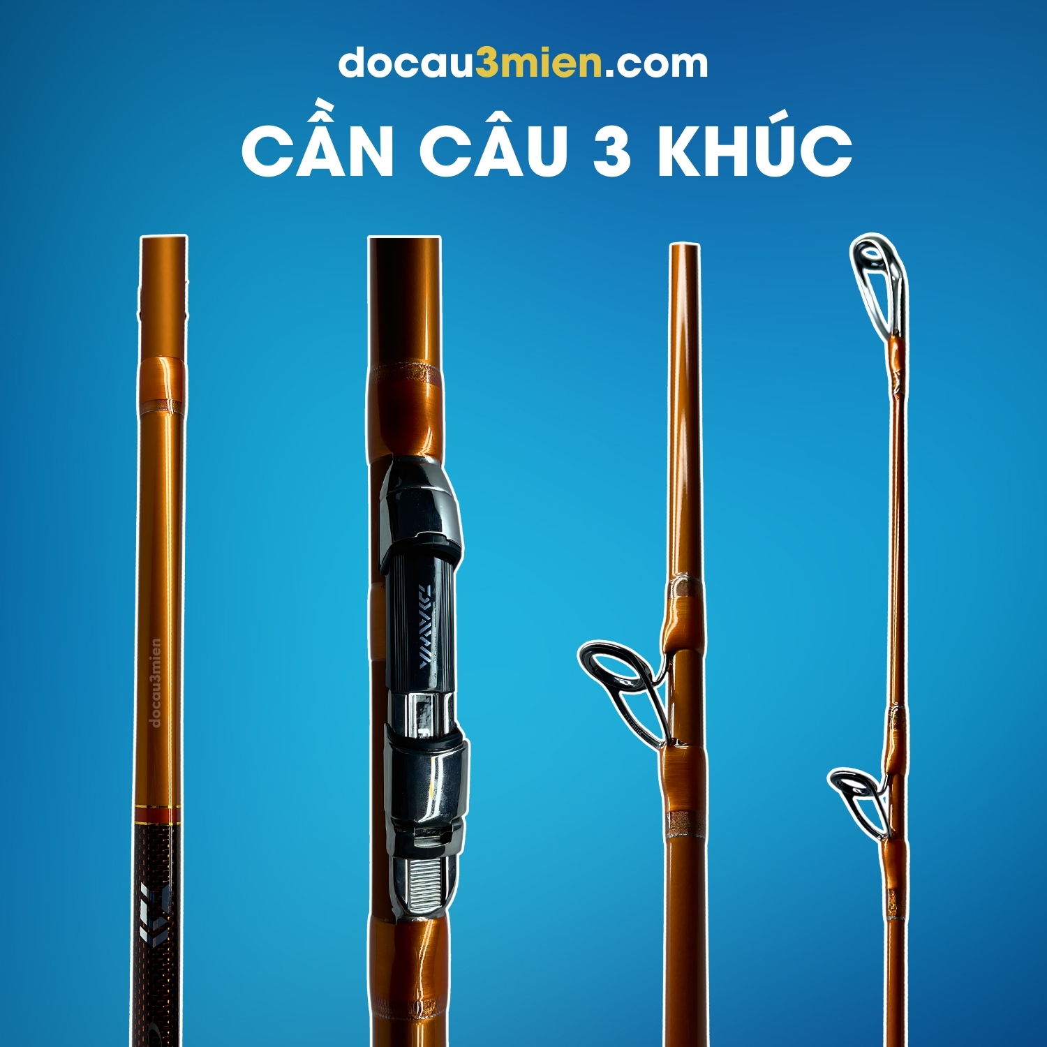 Cần Câu 3 Khúc Daiwa Castizm