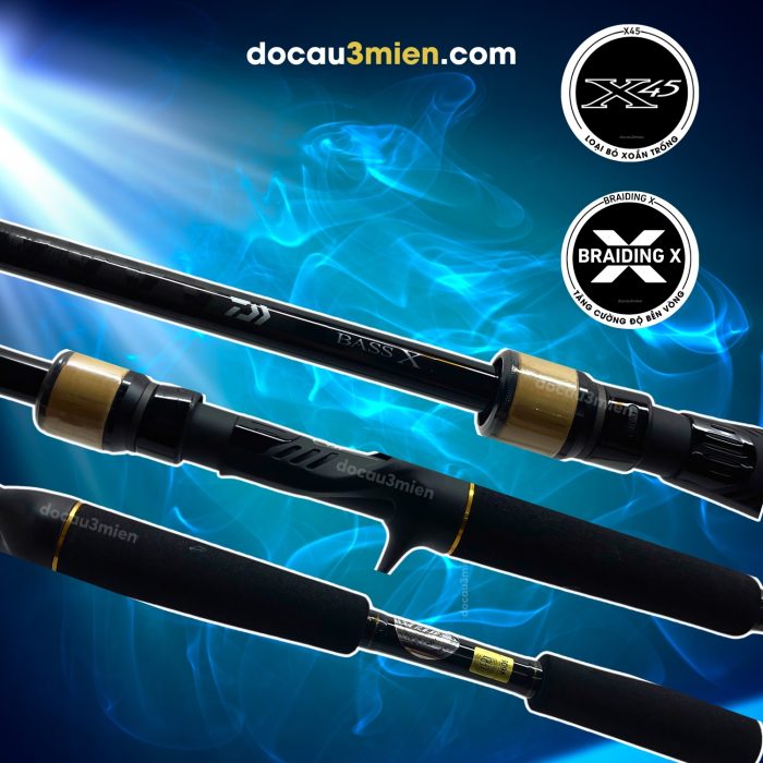 Cần Câu Daiwa Bass X Chịu Tải Cao
