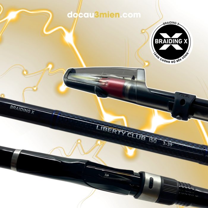 Cần Câu Daiwa Liberty Club Iso Trợ Máy Chịu Tải Cao