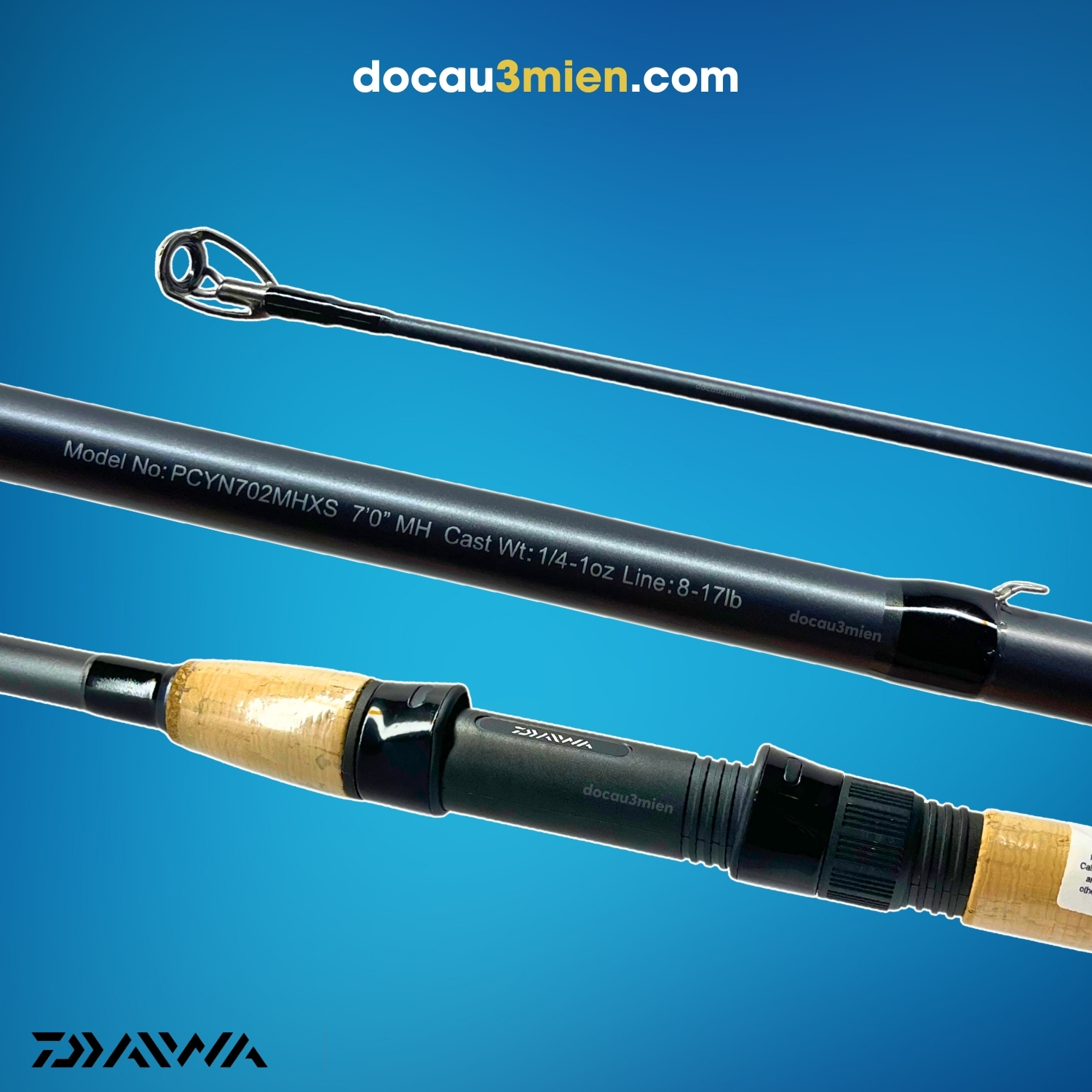 Cần Câu Daiwa Procyon 2021 2 Khúc