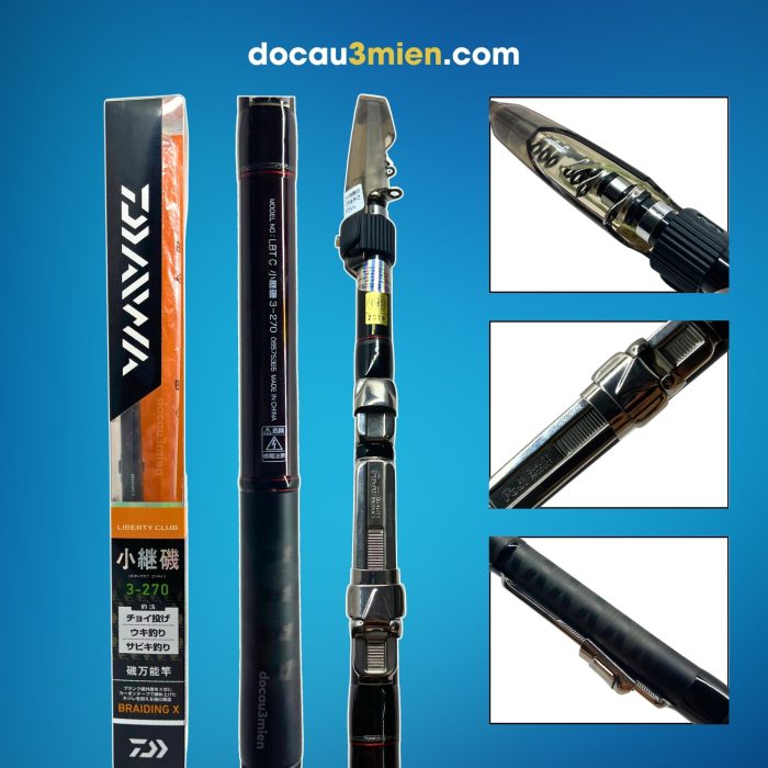 Cần Câu Iso Daiwa Liberty Club Chi Tiết