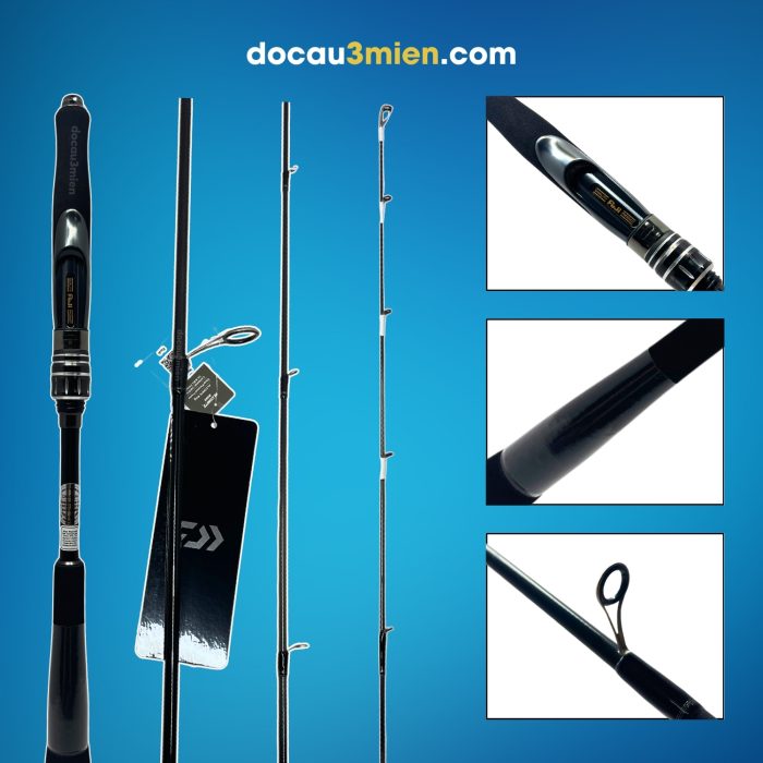 Cần Câu Lure Daiwa Eminent Travel 2023 4 Khúc Chi Tiết