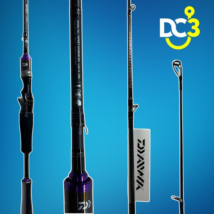Cần Câu Lure Daiwa Infeet 2 Khúc