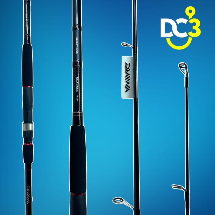 Cần Câu Lure Daiwa Liberty Club Seabass 96M 2 Khúc