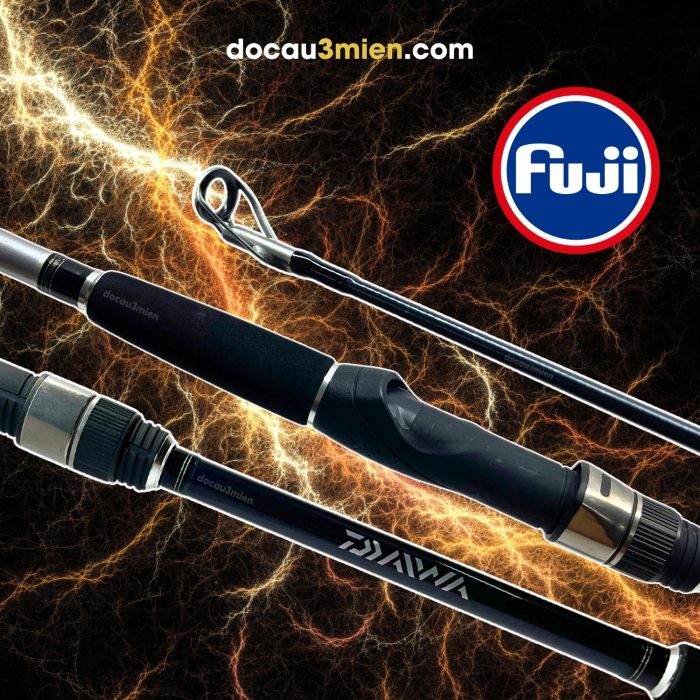 Cần Câu Lure Daiwa Phantom Power 2022 2 Khúc Chịu Tải Cao