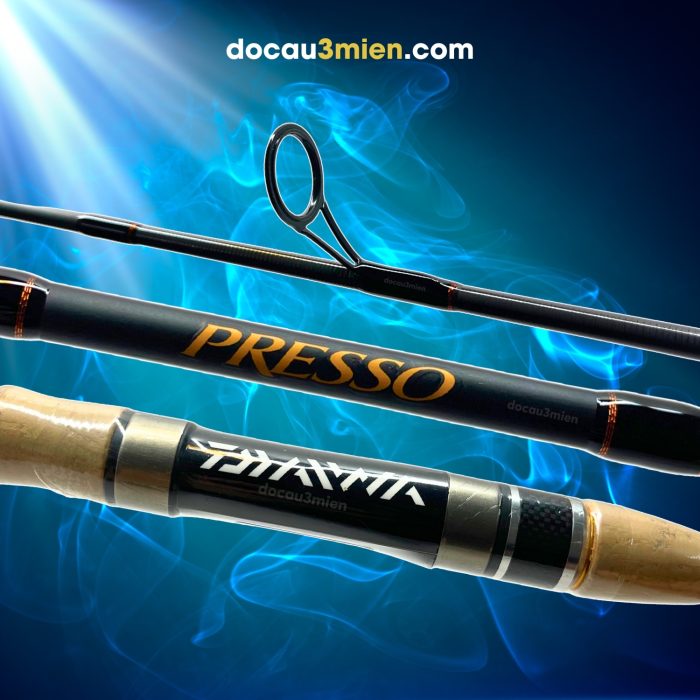 Cần Câu Lure Daiwa Presso 4 Khúc PSO 564ULFS TR Chịu Tải Cao
