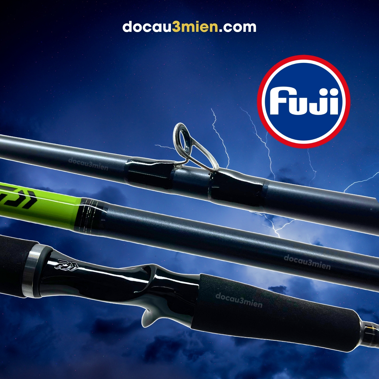 Cần Câu Lure Daiwa Revros EX 2022 2 Khúc Chịu Tải Cao