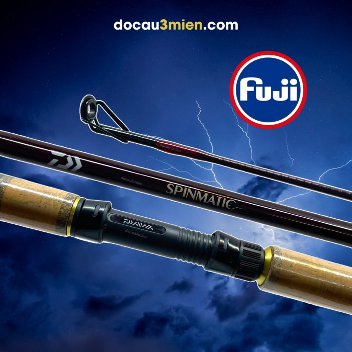 Cần Câu Lure Daiwa Spinmatic SMD 2 Khúc Chịu Tải Cao