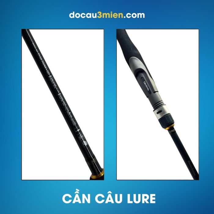 Cần Lure Daiwa Phantom Power SD 2020 2 Khúc