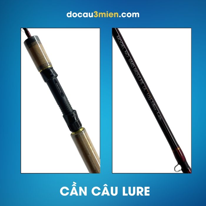 Cần Lure Daiwa Spinmatic SMD 2 Khúc