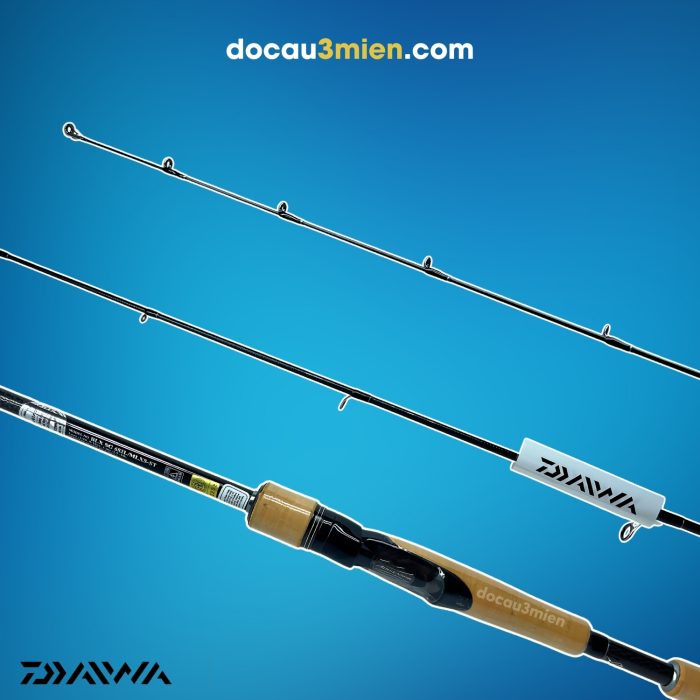 Cần Lure Máy Đứng Daiwa Black Label 2 Khúc