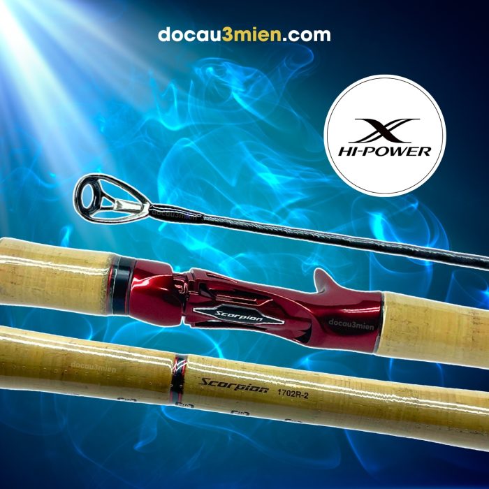 Cần Câu Lure Máy Ngang Shimano Scorpion 2021 Chịu Tải Cao