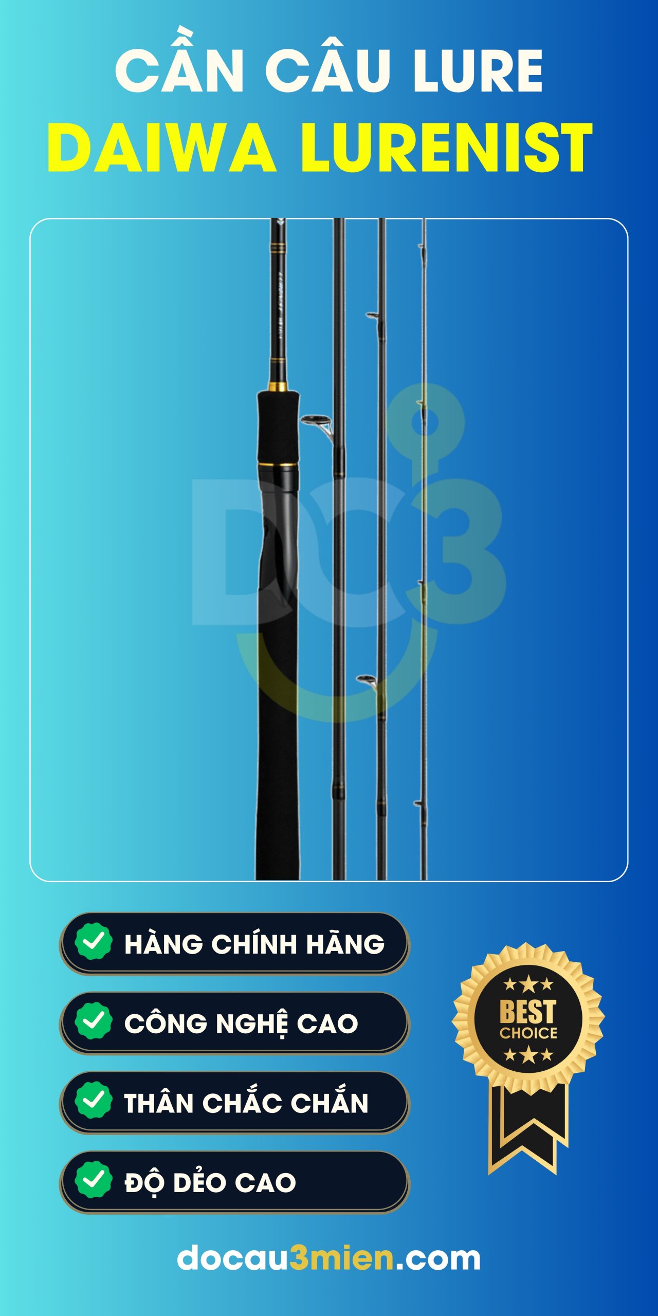 Công Dụng Cần Câu Daiwa Lurenist