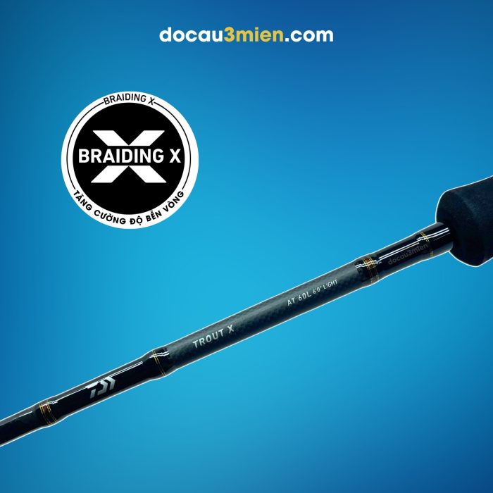 Công Nghệ Cần Câu Lure Daiwa Trout X 2 Khúc