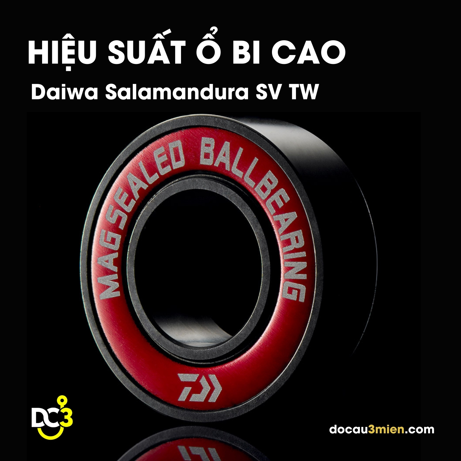 Hiệu Suất Ổ Bi Cao Daiwa Salamandura SV TW 