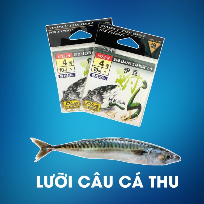 Lưỡi Câu Jingpin Hera Dùng Câu Cá Thu