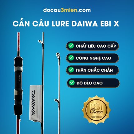 Ứng Dụng Cần Câu Daiwa Ebi X 2 Khúc