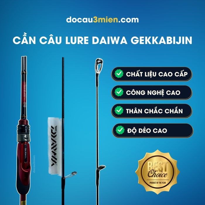 Ứng Dụng Cần Câu Daiwa Gekkabijin