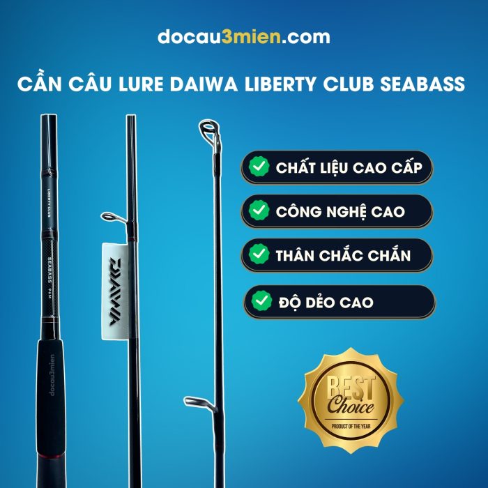 Ứng Dụng Cần Câu Daiwa Liberty Club Seabass 96M