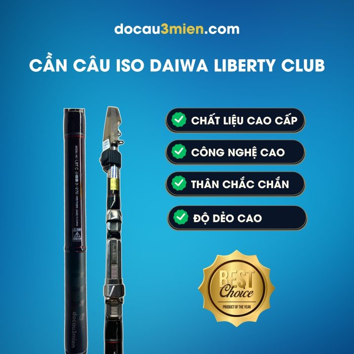Ứng Dụng Cần Câu Iso Daiwa Liberty Club