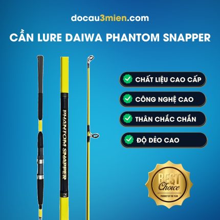 Ứng Dụng Cần Câu Lure Daiwa Phantom Snapper 2022 2 Khúc