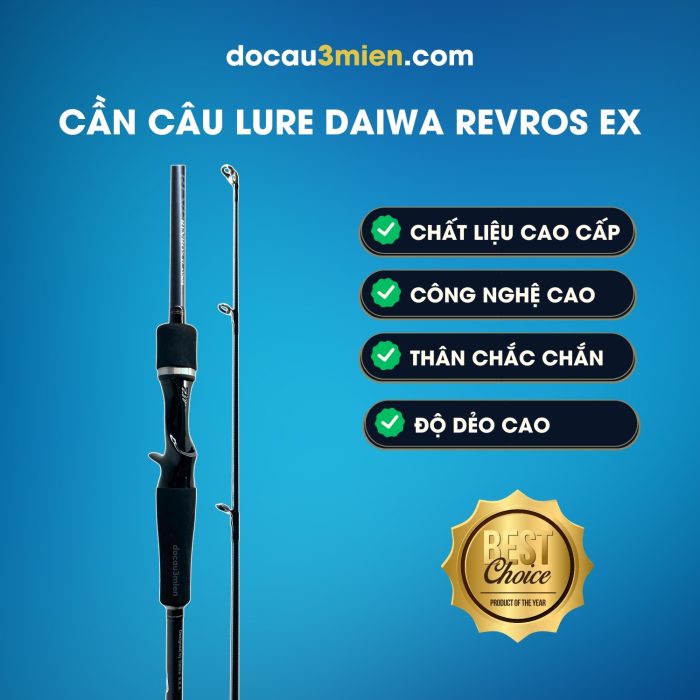 Ứng Dụng Cần Câu Lure Daiwa Revros EX 2022