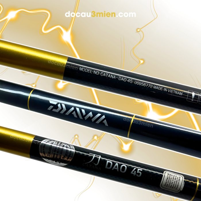 Cần Câu Đài Daiwa Catana Dao 4 Khúc Chịu Tải Cao