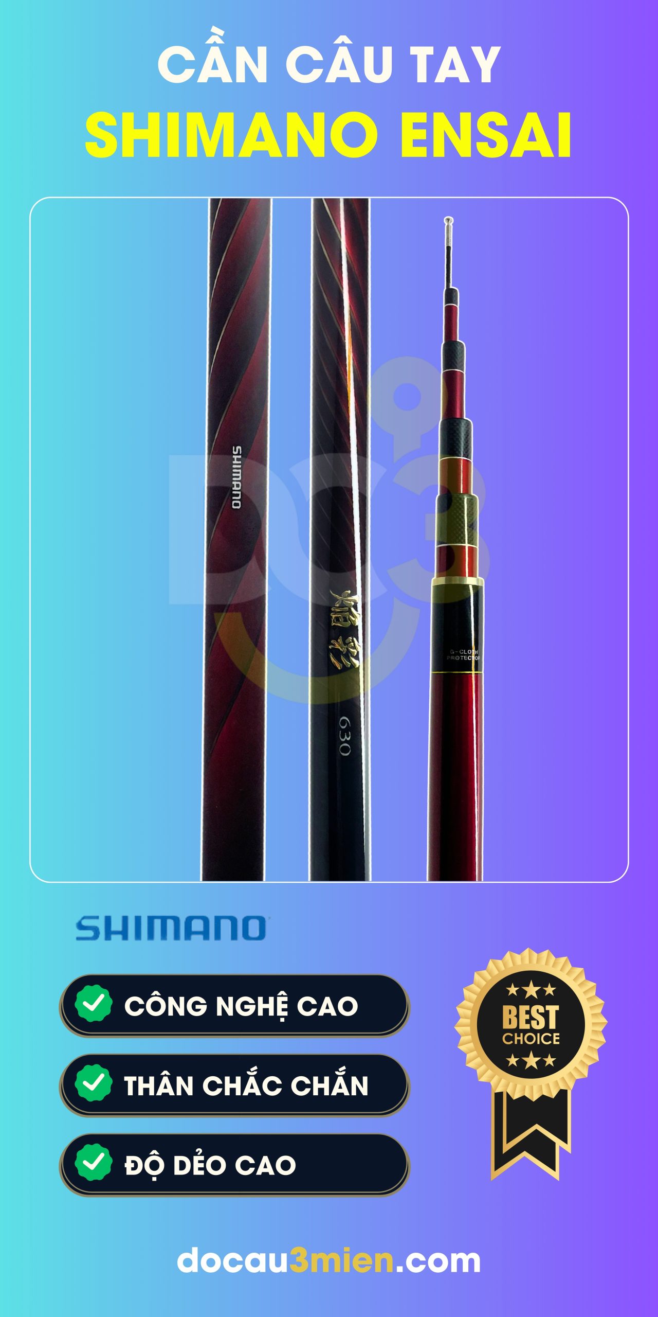 Công Dụng Cần Câu Tay Shimano Ensai