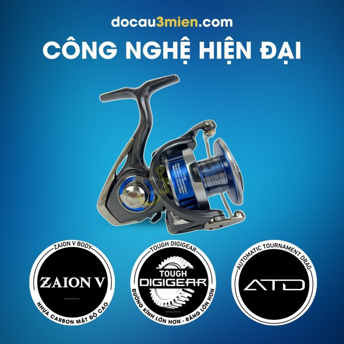 Công Nghệ Máy Câu Đứng Daiwa Legalis D-C LT 2020