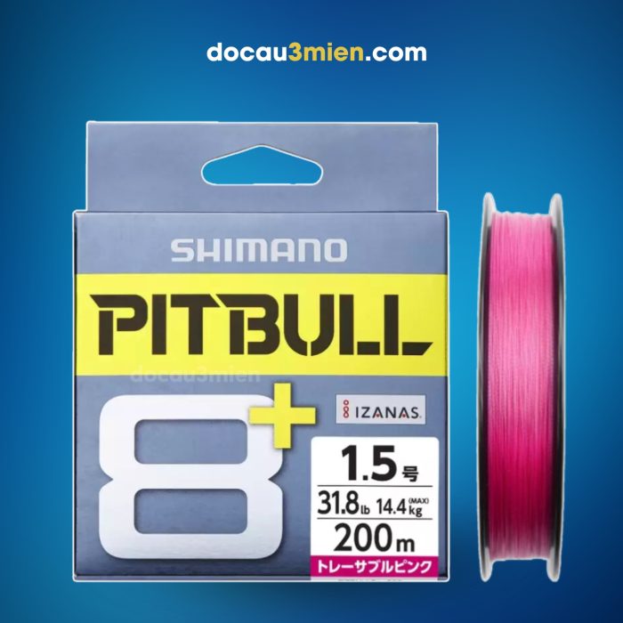 Dây Dù Câu Cá Shimano Pitbull PE 8+ Bao Bì