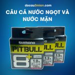 Dây Dù Câu Cá Shimano Pitbull PE 8+ Câu Cá Nước Ngọt Và Nước Mặn