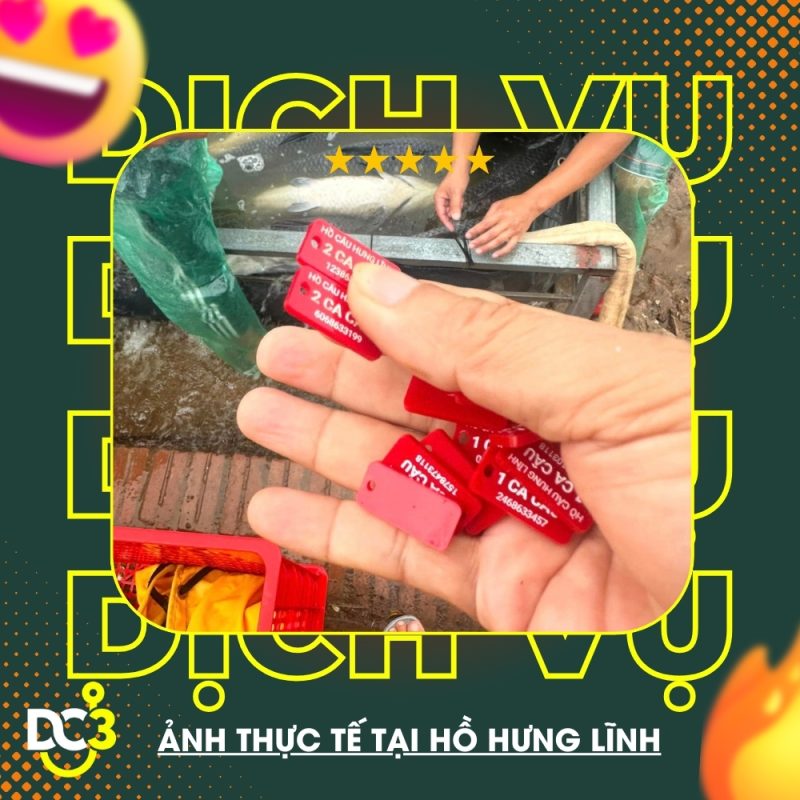 Dịch vụ tiện ích hồ câu Hưng Lĩnh