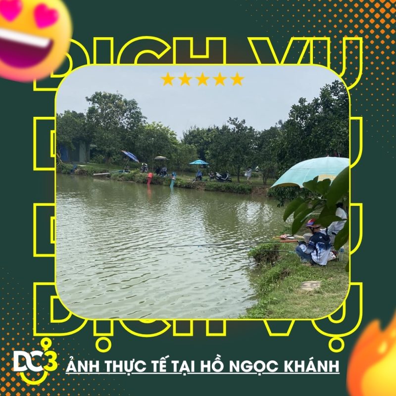 Dịch vụ tiện ích hồ câu Ngọc Khanh - Đông Anh - Hà Nội