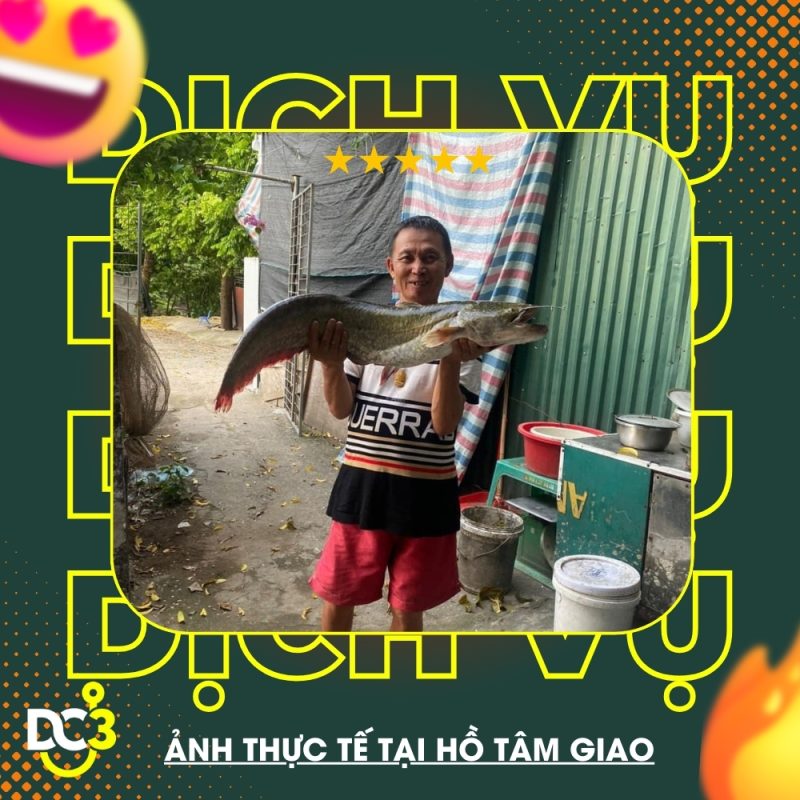 Dịch vụ tiện ích Hồ câu Tâm Giao