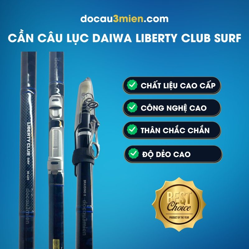 Ứng Dụng Cần Câu lục Daiwa Liberty Club Suft 30-420