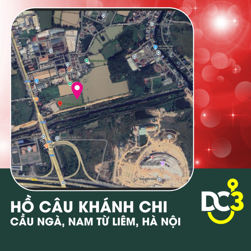 Vị trí Google Map - Hồ Câu Khánh Chi