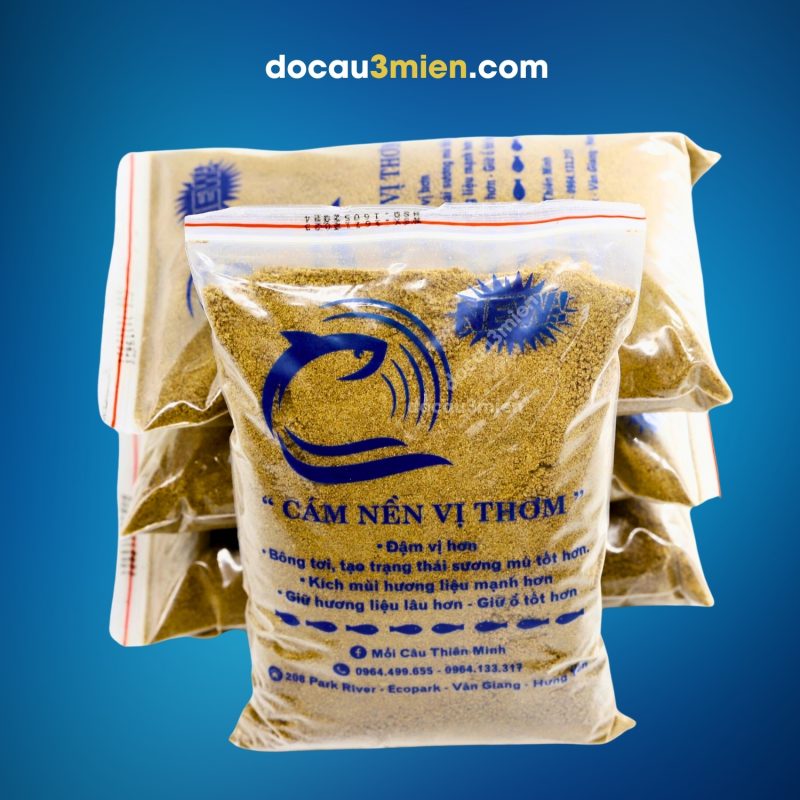 Bao bì mồi câu Cám nền vị thơm Thiên Minh chính hãng