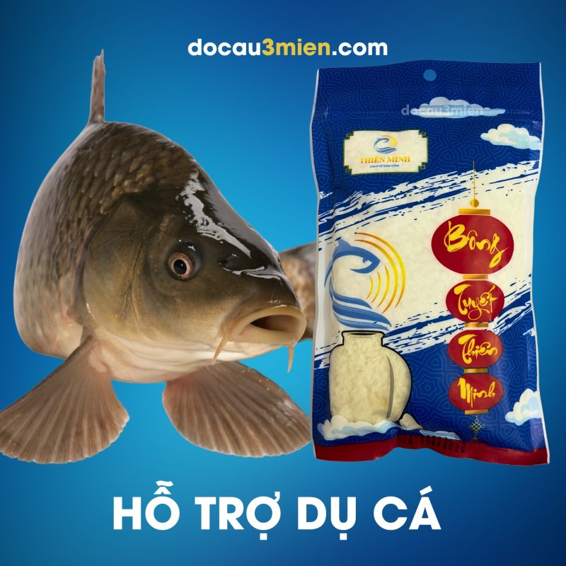 Dụ cá cấp tốc với bông tuyết Thiên Minh