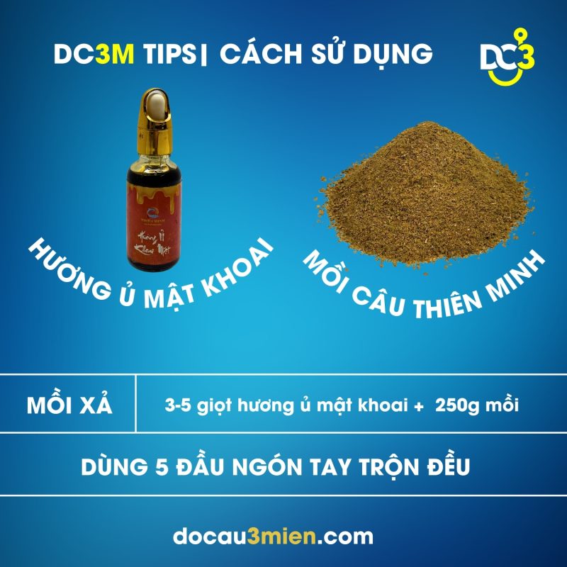 Cách sử dụng Hương ủ khoai mật Thiên Minh.