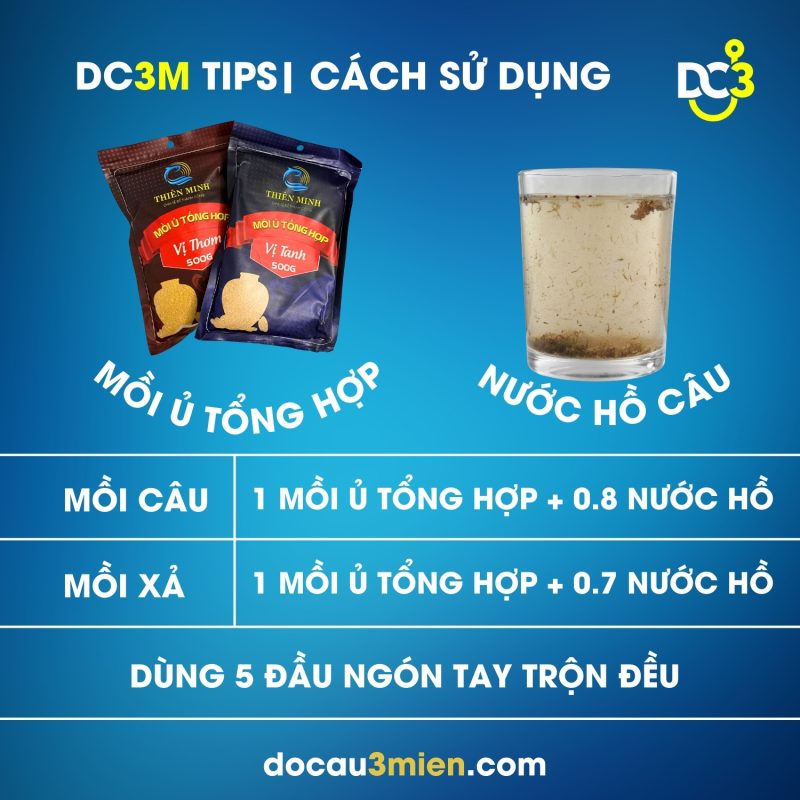 Cách sử dụng mồi ủ tổng hợp Thiên Minh