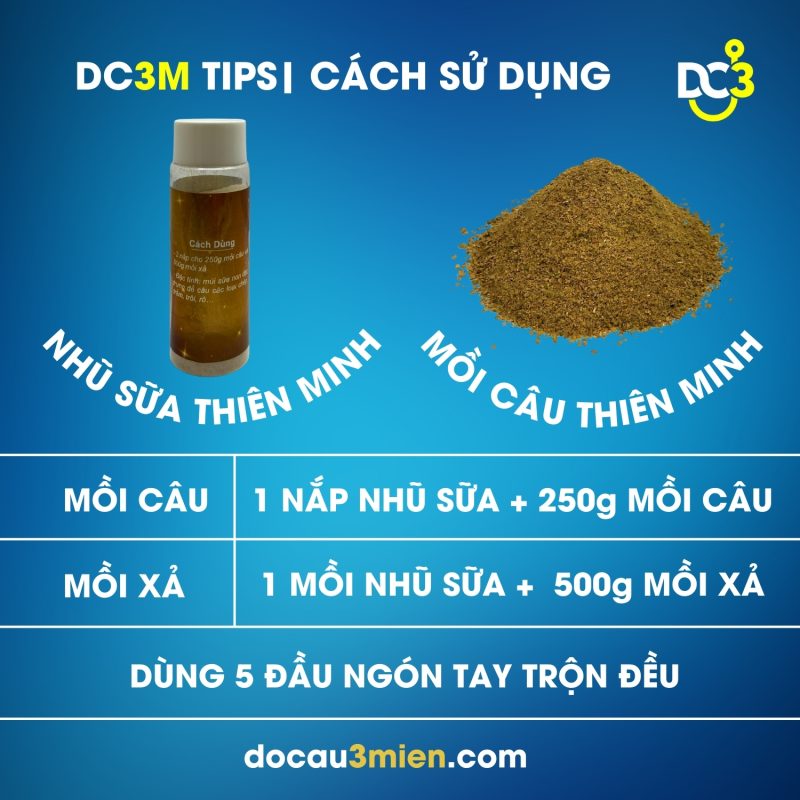 Cách sử dụng Nhũ sữa Thiên Minh