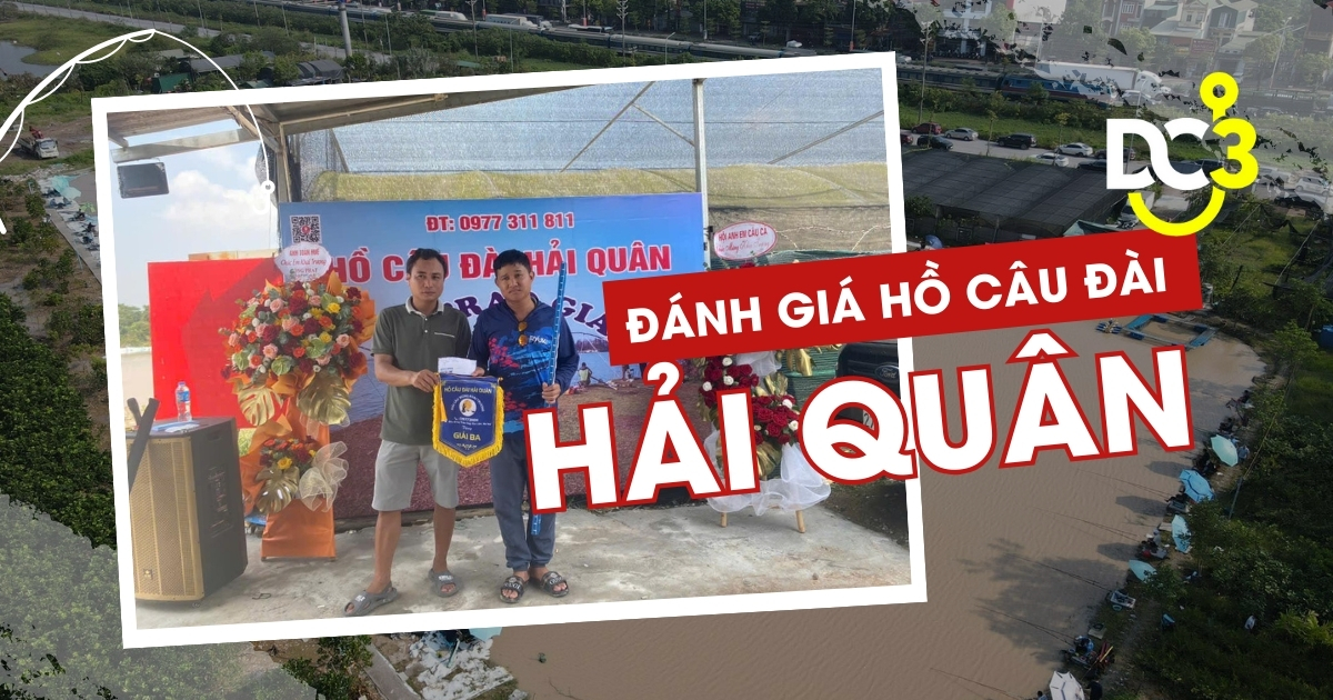 Đánh giá hồ câu dịch vụ Hải Quân