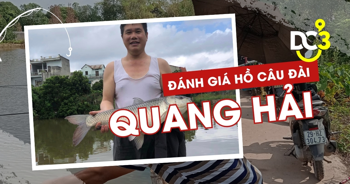 Đánh giá hồ câu dịch vụ Quang Hải