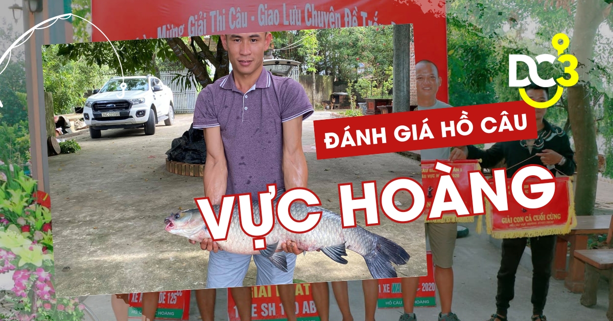 Đánh giá hồ câu dịch vụ Vực Hoàng